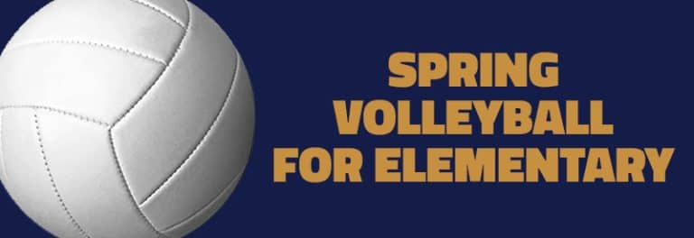Volleyball Spring League for 2nd-6th graders